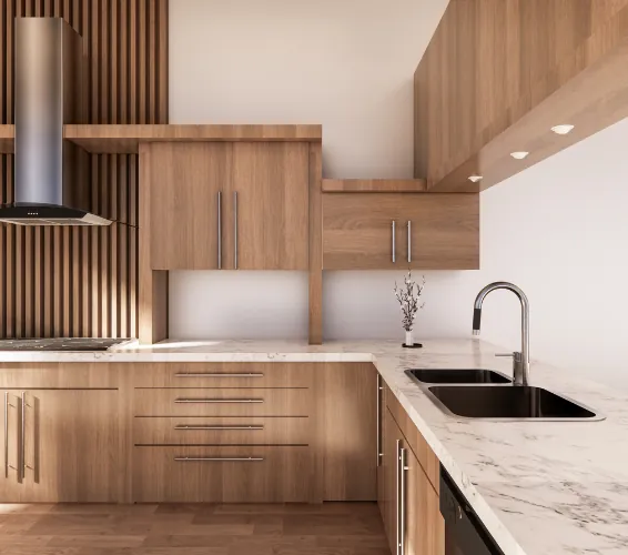 Kitchen sink & taps